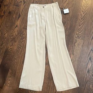 Laundry by Shelli Segal Tan Flowy Pants